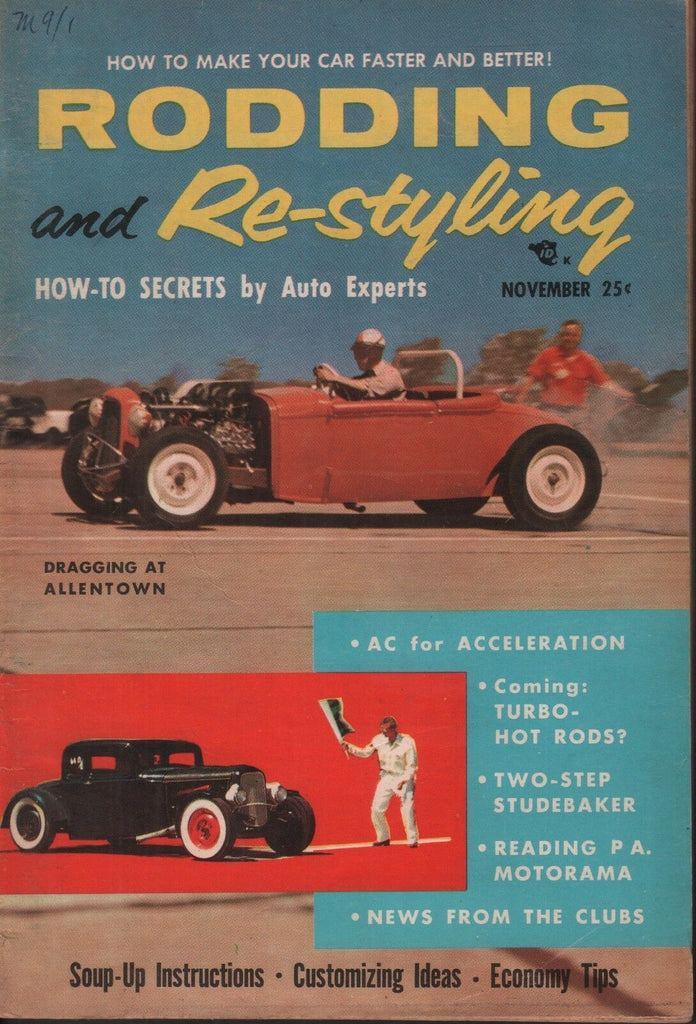 Rodding and Re-Styling November 1955 Jerry Della Torre JK Bach 082118DBE