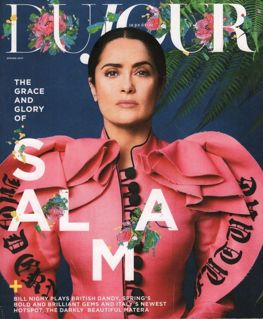 Dujour Spring 2017 Salma Hayek Bill Nighy 080318DBE2