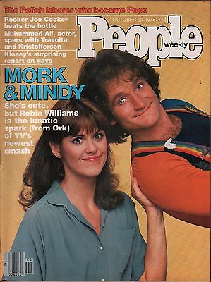 People Weekly October 30 1978 Joe Cocker, Robin Williams VG 012816DBE