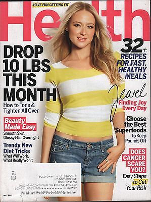 Health May 2013 Jewel, Trendy New Diet Tricks w/ML VG 010716DBE