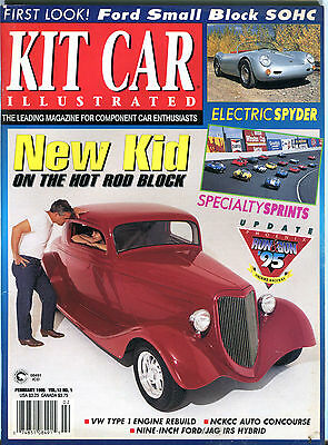 Kit Car Illustrated Magazine February 1995 Electric Spyder EX 022216jhe