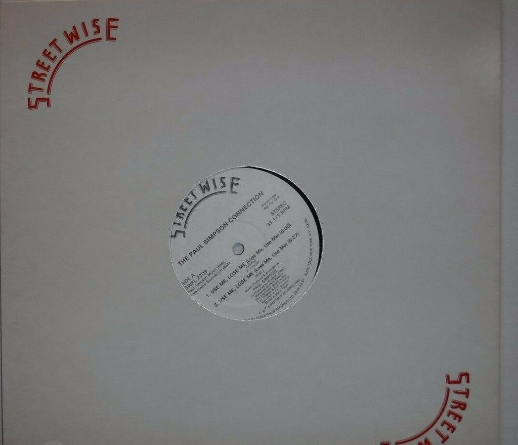 The Paul Simpson Connection PROMO 33RPM SWRL 2209 110516LLE