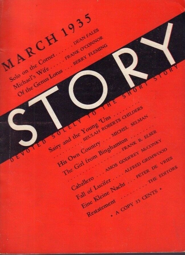 Story March 1935 Berry Fleming, Dean Fales, Frank B Elser 062217nonDBE