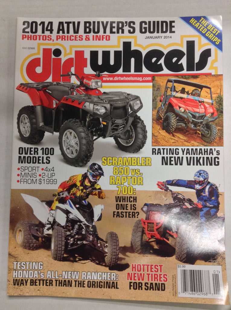 Dirt Wheels Magazine Scrambler 850 Raptor 700 January 2014 032717nonR