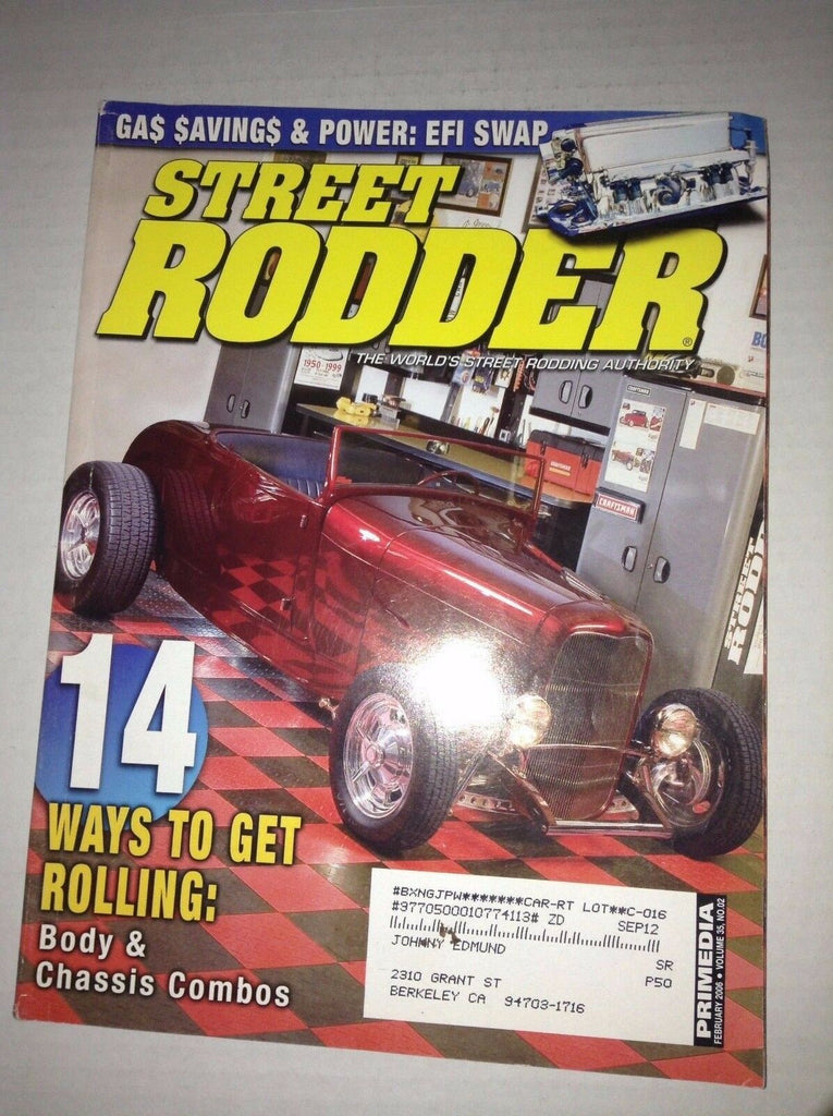 Street Rodder Magazine Body & Chassis Combos February 2006 032917NONRH
