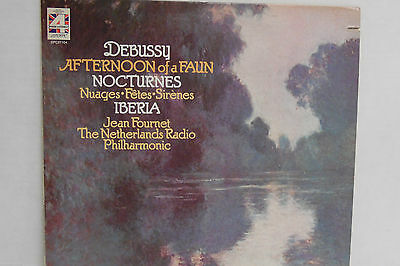 Debussy Afternoon of a Faun, Nocturnes Jean Fournet 33RPM 060516 TLJ