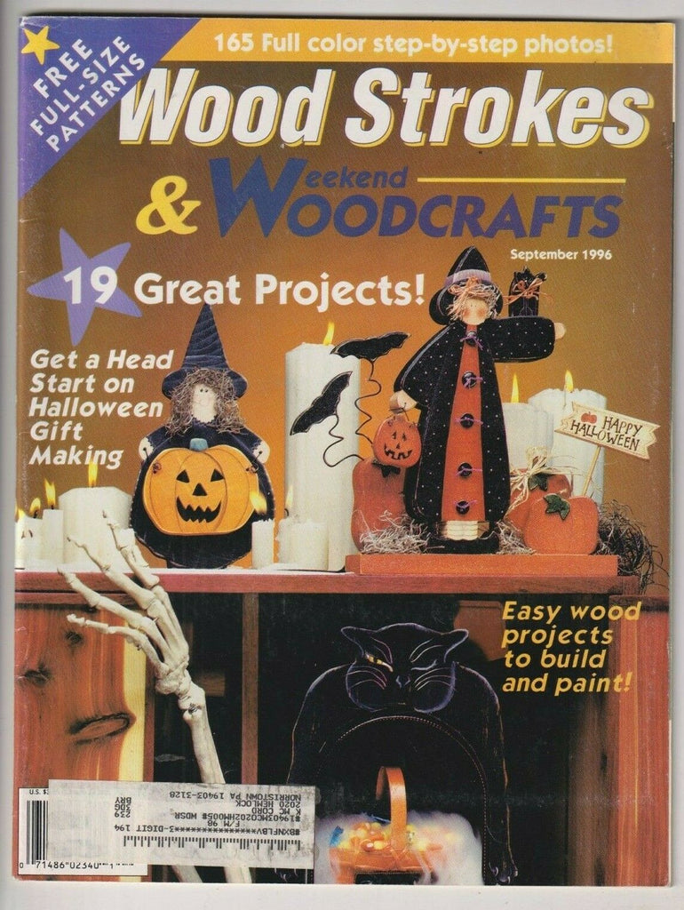 Wood Strokes Mag Weekend & Woodcrafts September 1996 112219nonr