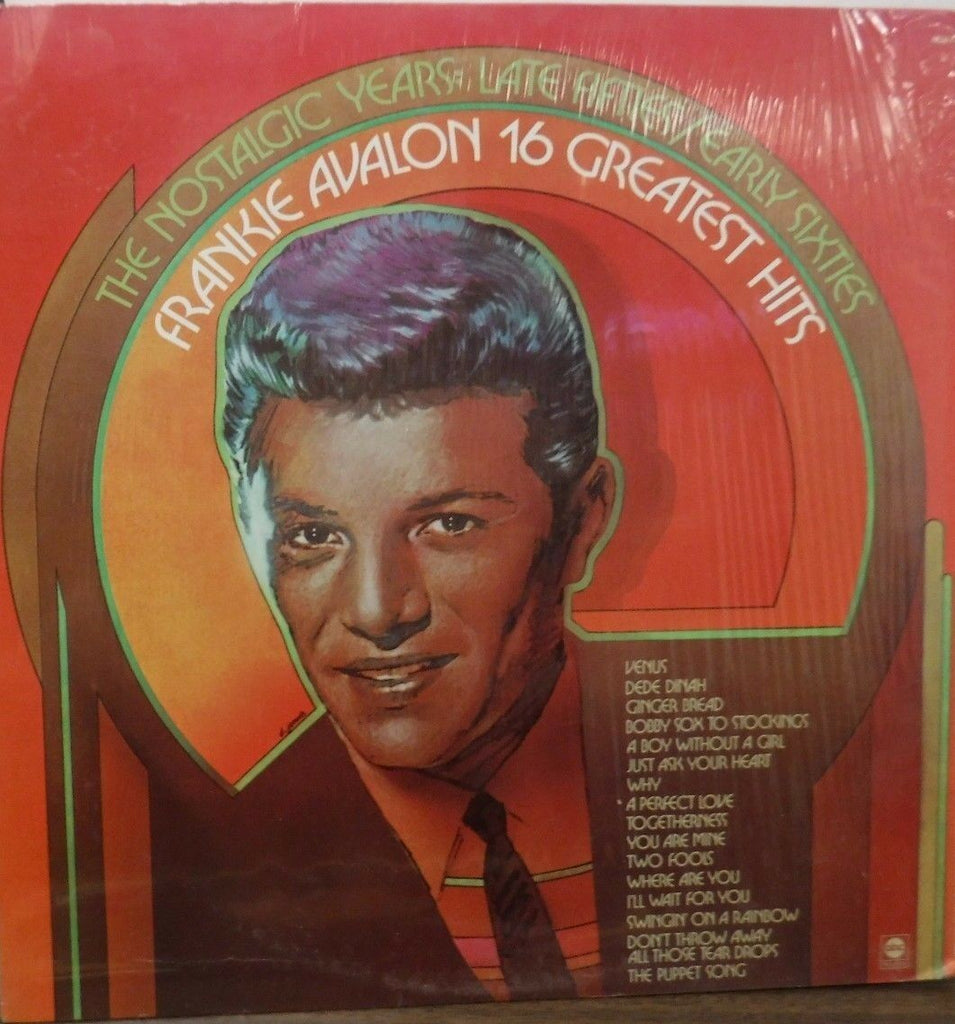 Frankie Avalon 16 Greatest Hits 33RPM w/ sw ABCX805 010217LLE