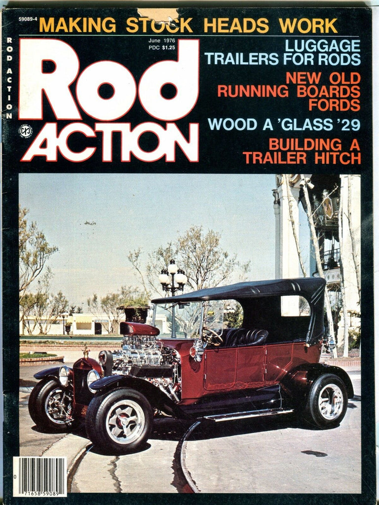 Rod Action Magazine June 1976 Luggage Trailers EX No ML 031617nonjhe