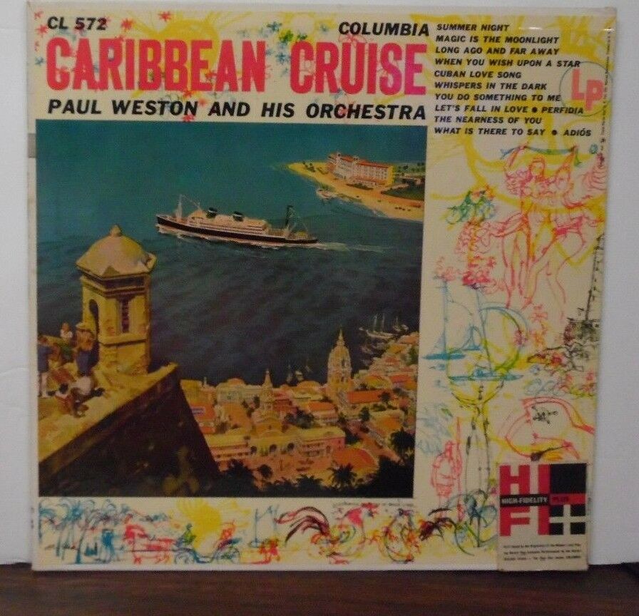 Caribbean Cruise vinyl CL572 High Fidelity Plus 071518LLE