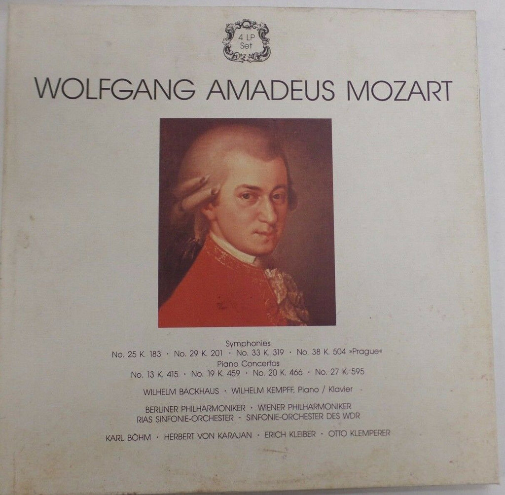 Wolfgang Amadeus Mozart Symphonies 9097/4 33rpm 110216DBE