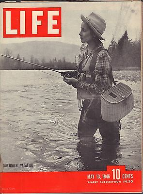 Life Magazine May 13 1946 Birthday Northwest Vacation VG 050216DBE2