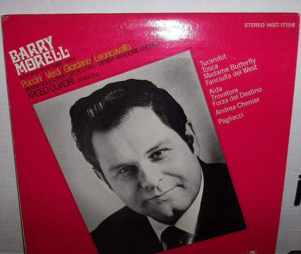 Barry Morell Tenor Arias from Italian Opera vinyl W-17158 011418LLE