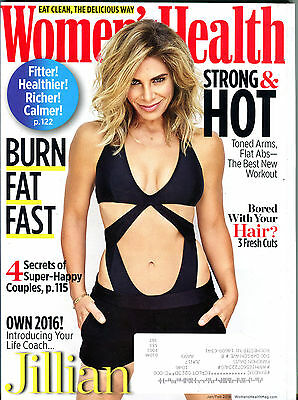 Women's Health Magazine January/February 2016 Jillian Michaels EX 041516jhe