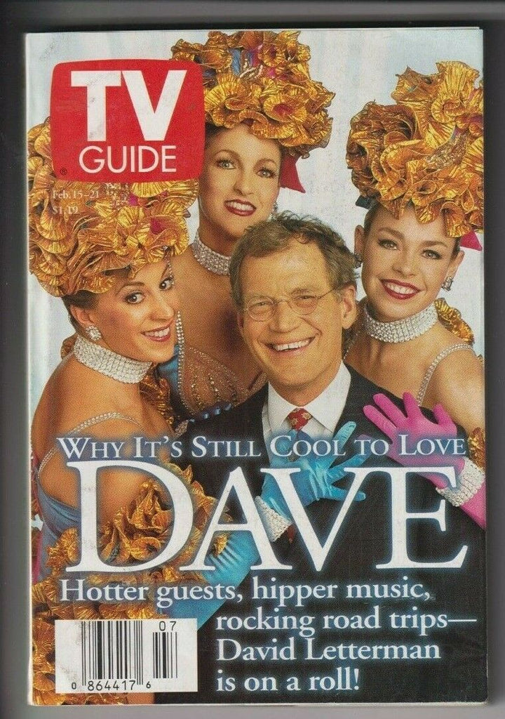 Tv Guide Mag David Letterman February 15-21, 1997 110519nonr