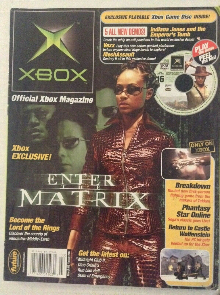 Xbox Magazine Enter The Matrix March 2003 040319nonrh
