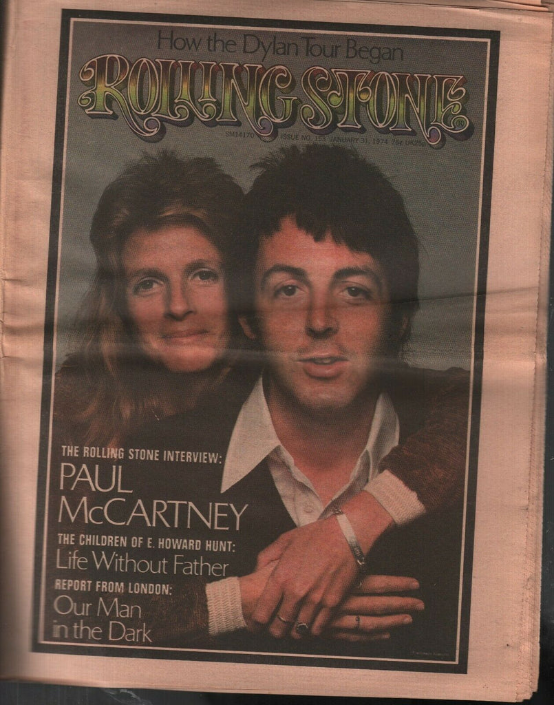 Rolling Stone Magazine January 3 1974 Paul McCartney The Beatles 121119AME3