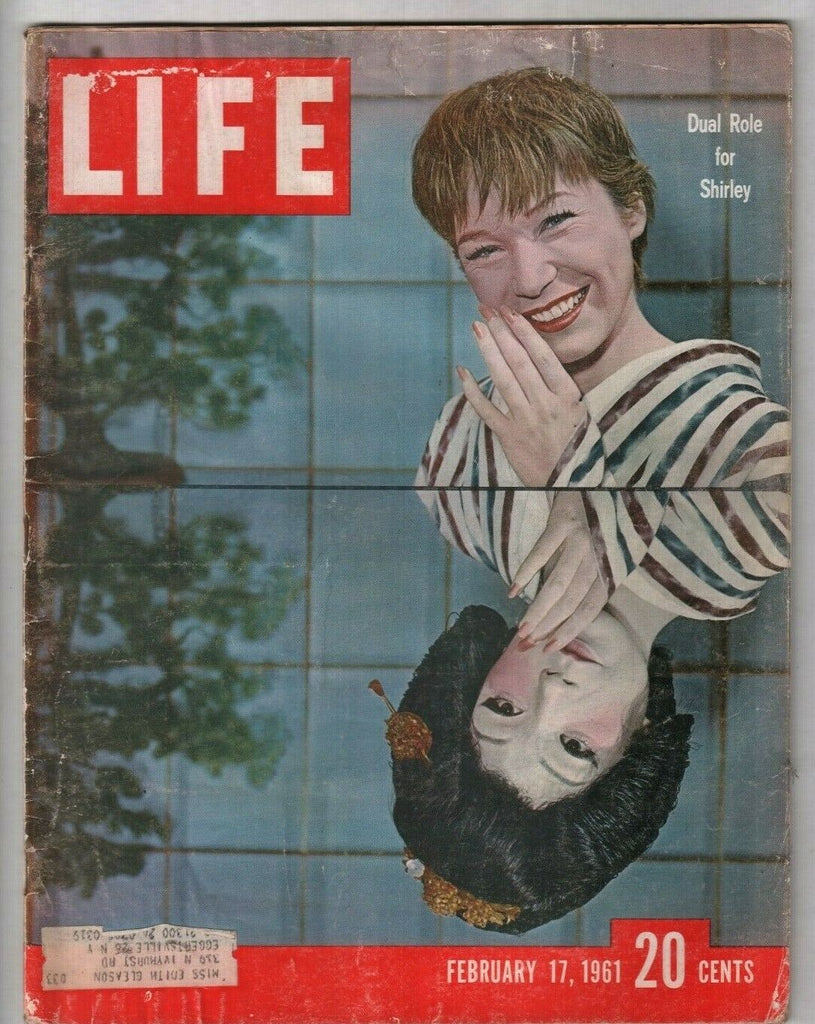 Life Magazine Dual Role For Shirley Maclaine February 17, 1961 010620nonr