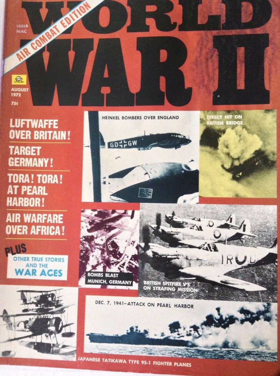 World War II Magazine Luftwaffe Over Britain August 1972 082417nonrh2 ...