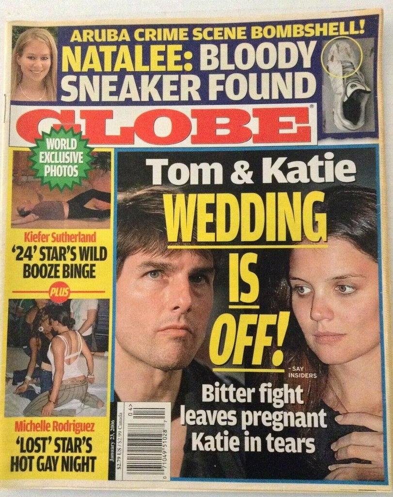 Globe Magazine Tom Cruise & Katie January 24, 2006 022719nonrh