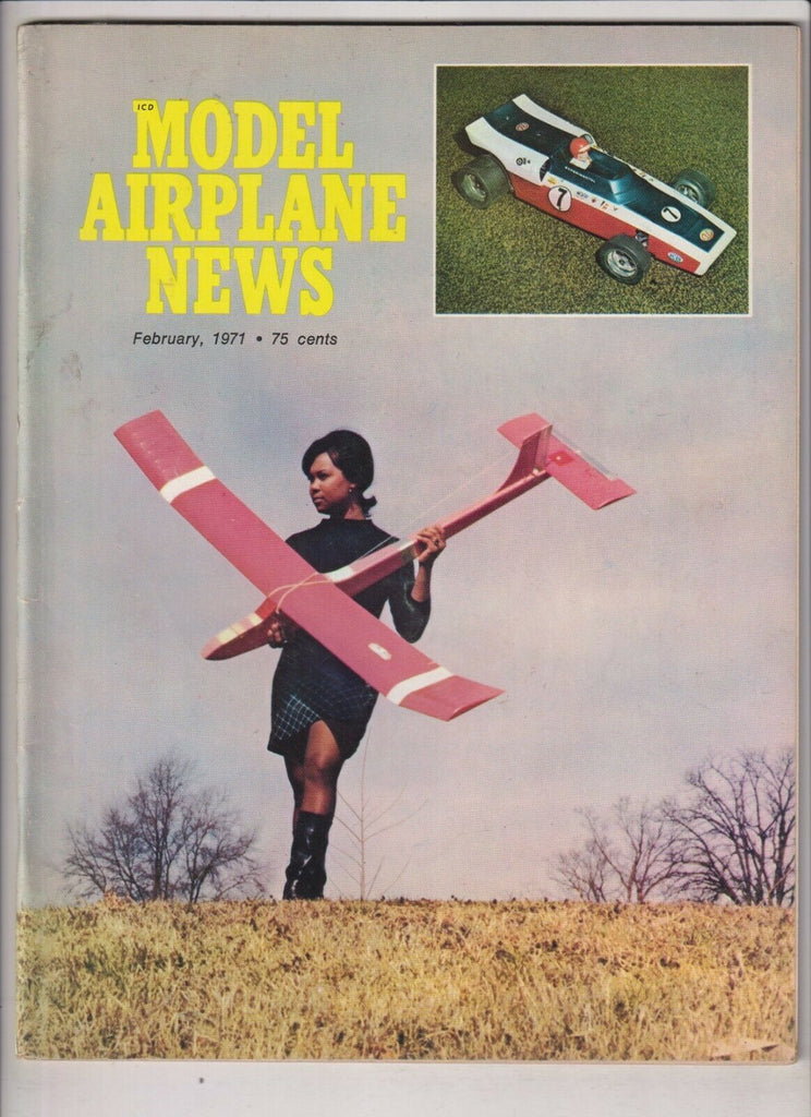 Model Airplane News Mag Sgt. Willie L. Hill Jr. February 1971 040420nonrh