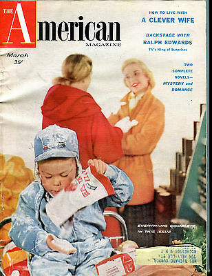 The American Magazine March 1956 VG 071316jhe
