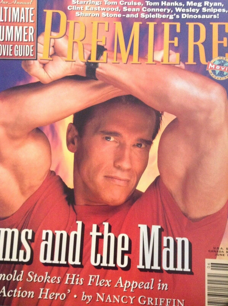 Premiere Magazine Arnold Schwarzenegger June 1993 122817nonrh