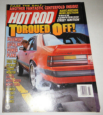 Hot Rod Magazine Torqued Off & Computerized Ignition March 1990 080514R1