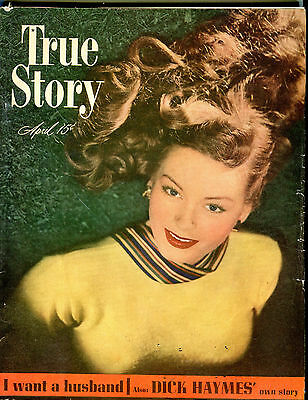 True Story Magazine April 1948 Dick Haymes VG 071416jhe