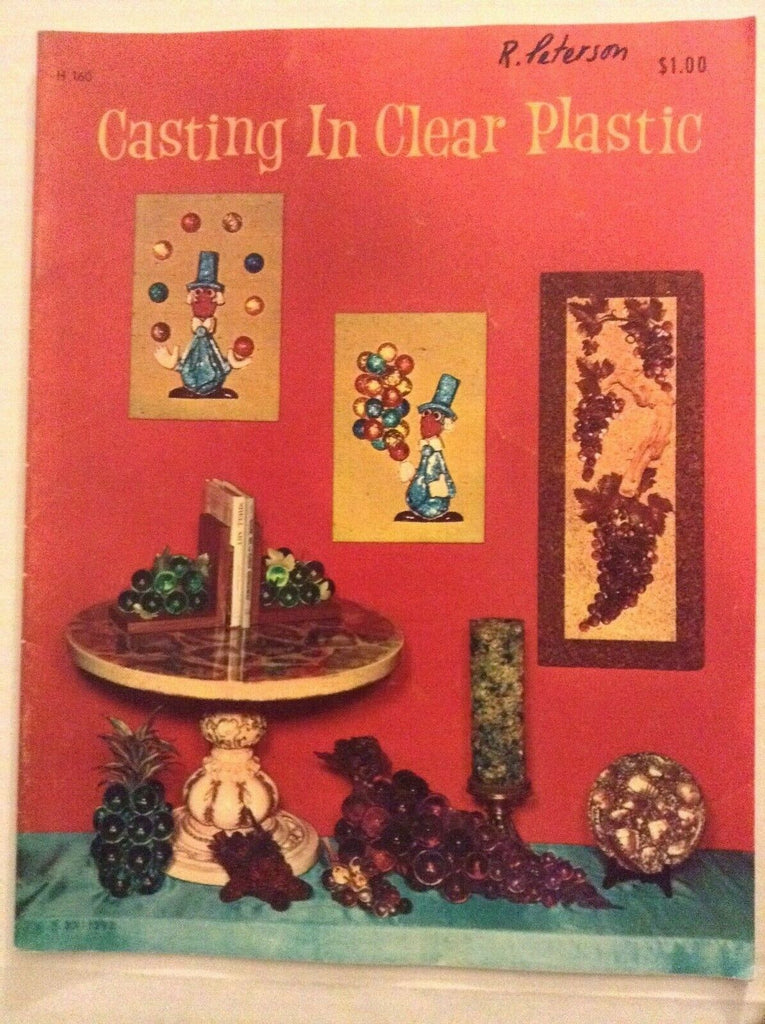 Casting In Clear Plastic Mag Arts & Crafts 1970s 092319nonrh