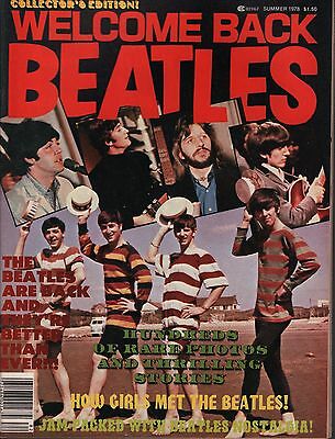Welcome Back Beatles Summer 1978 EX 112415DBE