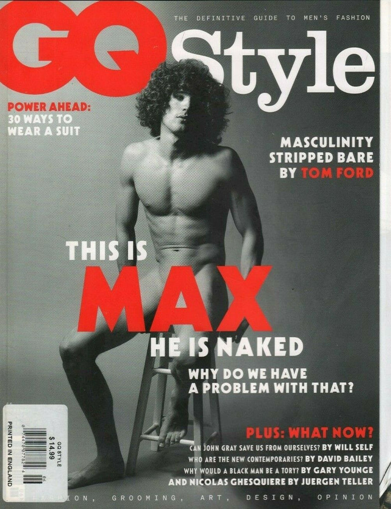 GQ Style Spring summer 2008 Tom Ford John Gray David Bailey 022120DBF