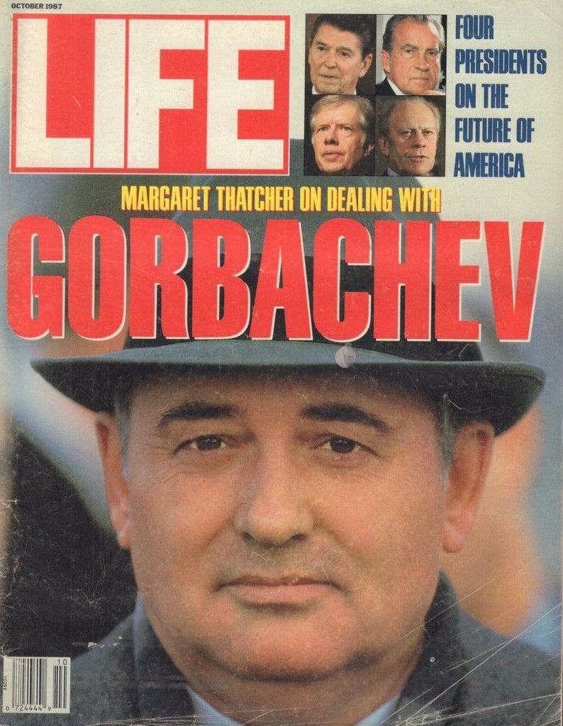 Life October 1987 Gorbachev Margaret Thatcher Ronald Reagan 011719DBE2
