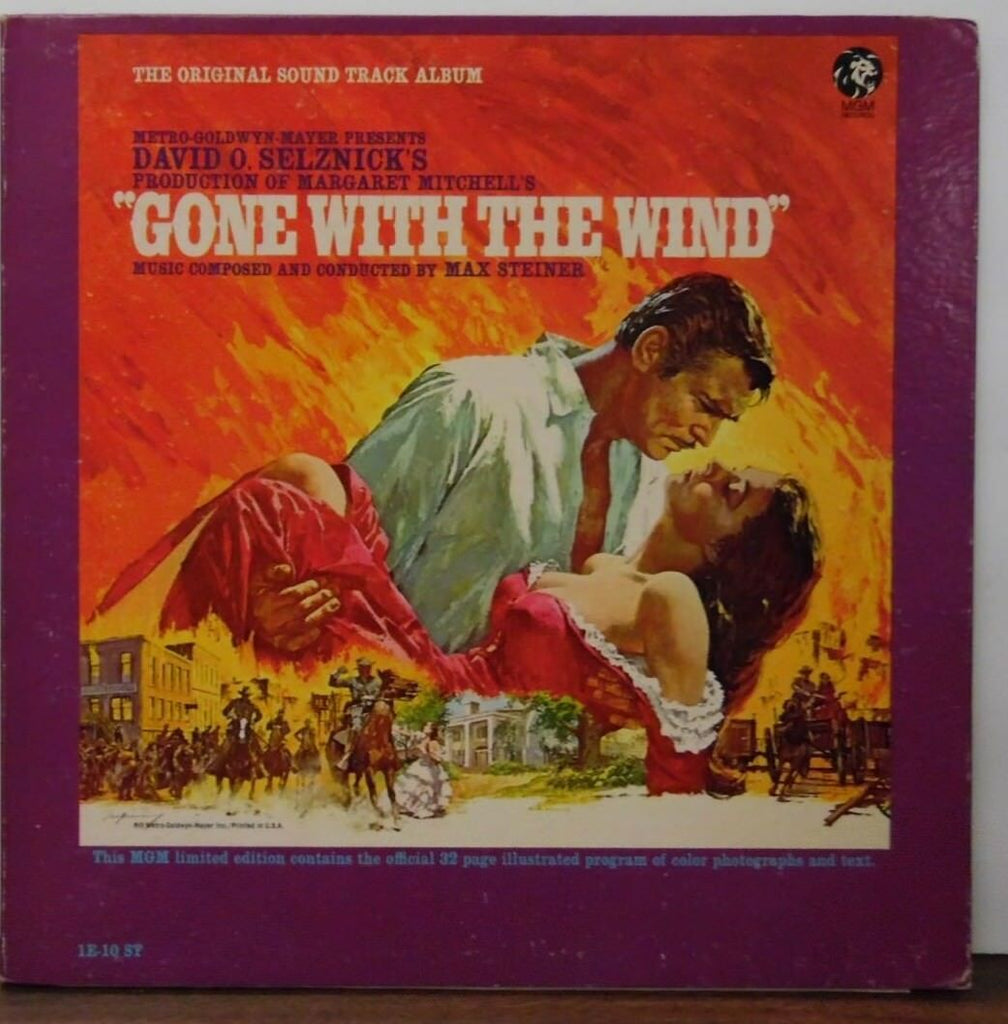 DJ Record Gone with the Wind the orig sound track 1E-10ST 031718LLE