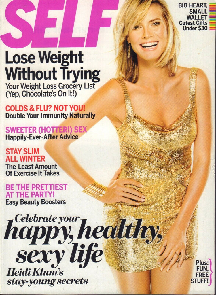 Self Magazine December 2010 Heidi Klum 072117nonjhe