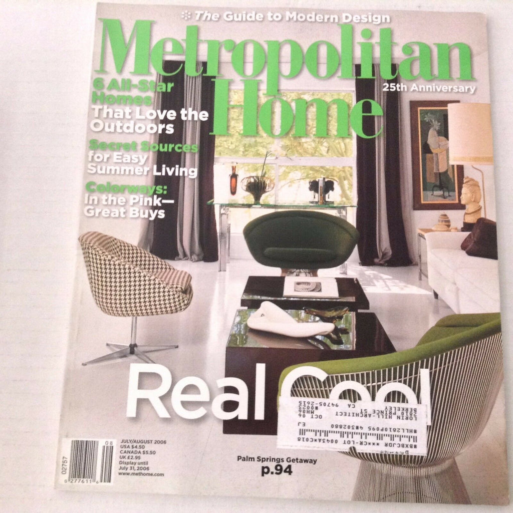 Metropolitan Home Magazine 6 All-Star Homes July/August 2006 070417nonrh