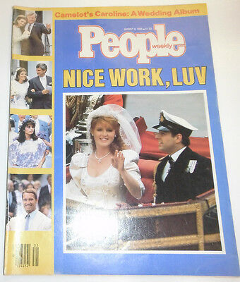 People Magazine Camelot's Caroline: A Wedding Album August 1986 082014R