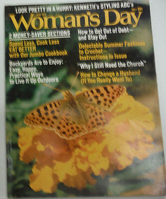 Woman's Day Magazine Spend Less Cook Less Eat Better June 1974 071115R