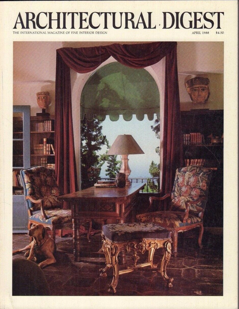 Architectural Digest April 1988 Michael Douglas 021617DBE3