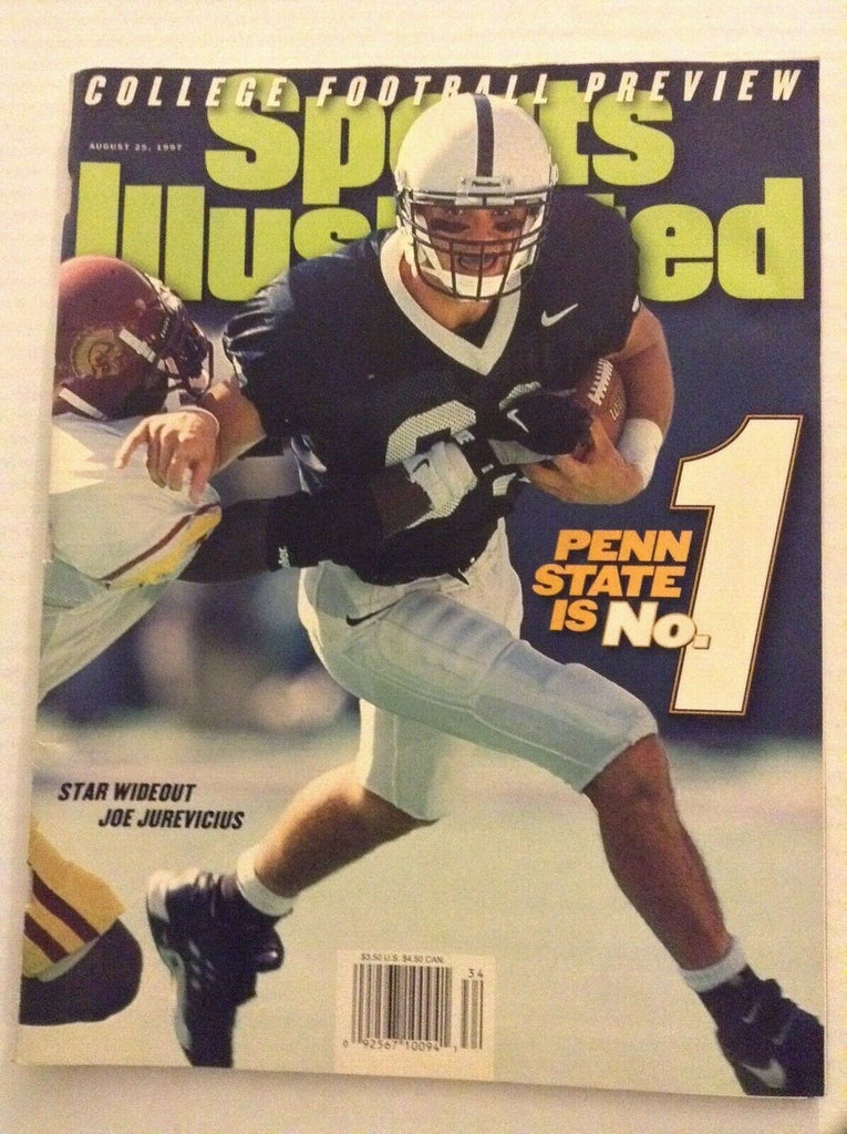 Sports Illustrated Joe Jurevicius Penn State No.1 August 25, 1997 092019nonrh