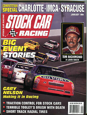 Stock Car Racing Magazine January 1994 Big Event Stories EX 022216jhe