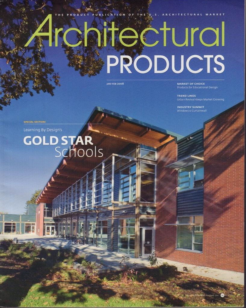 Architectural Products Magazine Jan./Feb. 2008 Gold Star Schools 072317nonjhe