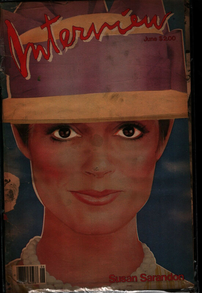 Interview Andy Warhol Magazine June 1983 Susan Sarandon 022221ame