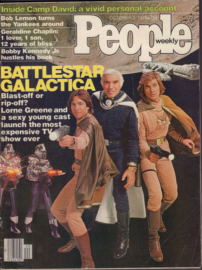 People Weekly October 2 1978 Battlestar Galactica VG 010317DBE2