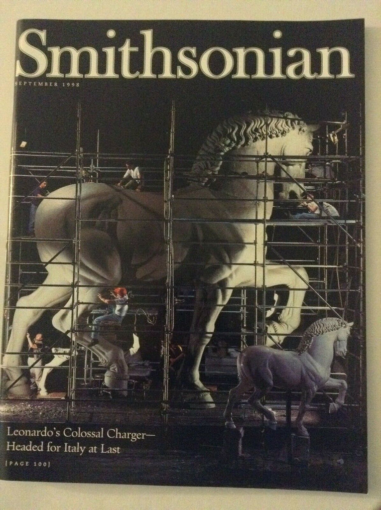 Smithsonian Magazine Leonardo's Colossal Charger September 1998 052619nonrh
