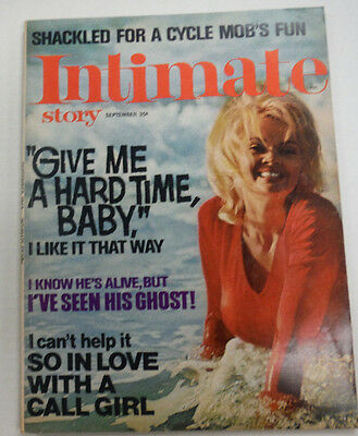 Intimate Story Magazine In Love With A Call Girl September 1969 062615R