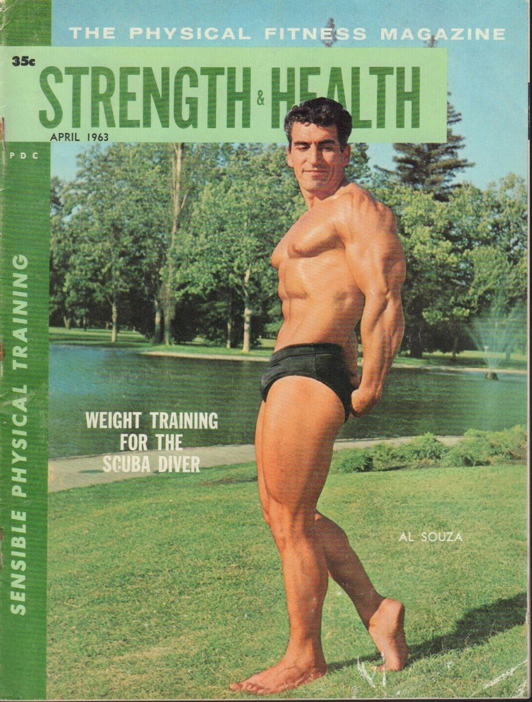 Strength and Health April 1963 Al Souza David Willoughby 083018AME