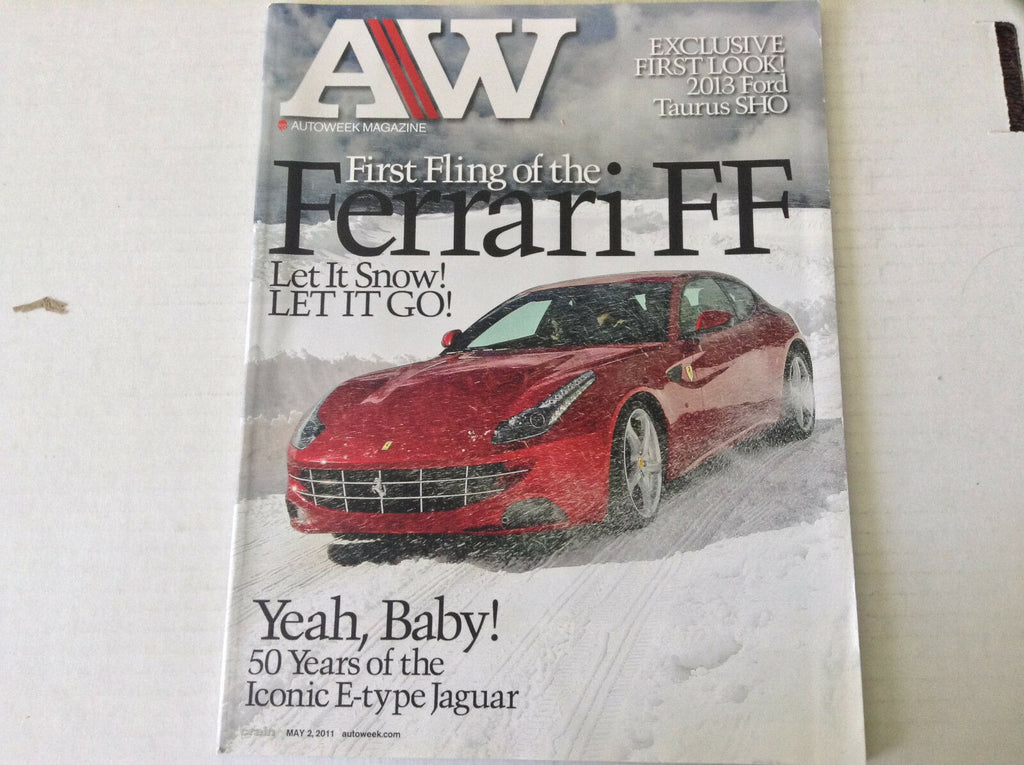 Autoweek Magazine Ferrari FF Ford Taurus SHO May 2, 2011 080717nonrh