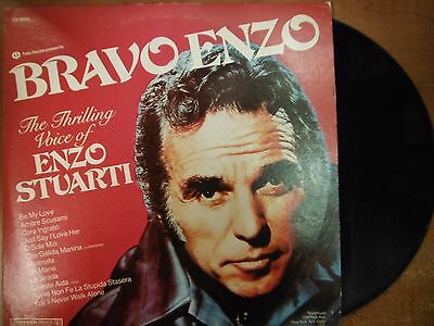 33 RPM Vinyl Bravo Enzo The Thrilling Voice CSP Columbia Rec P13815 Ster031615SM