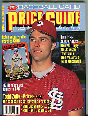 Baseball Card Price Guide Mach 1990 Todd Zeile EX 060216jhe
